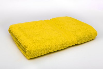 Ręcznik frotte żółty 70x140cm