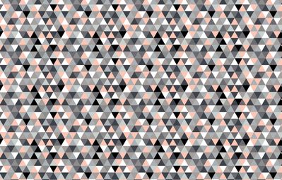 Pościel bawełniana 160x200cm kolorowe trójkąty