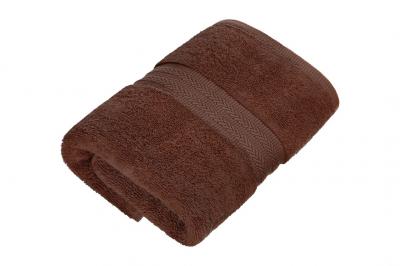 Ręcznik frotte 50x100cm brązowy