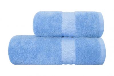 Komplet ręczników frotte niebieski